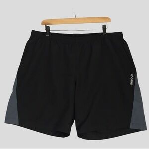 Reebok Board Shorts Mens XL Black Playdry Lightweight Unlined Swim Shorts